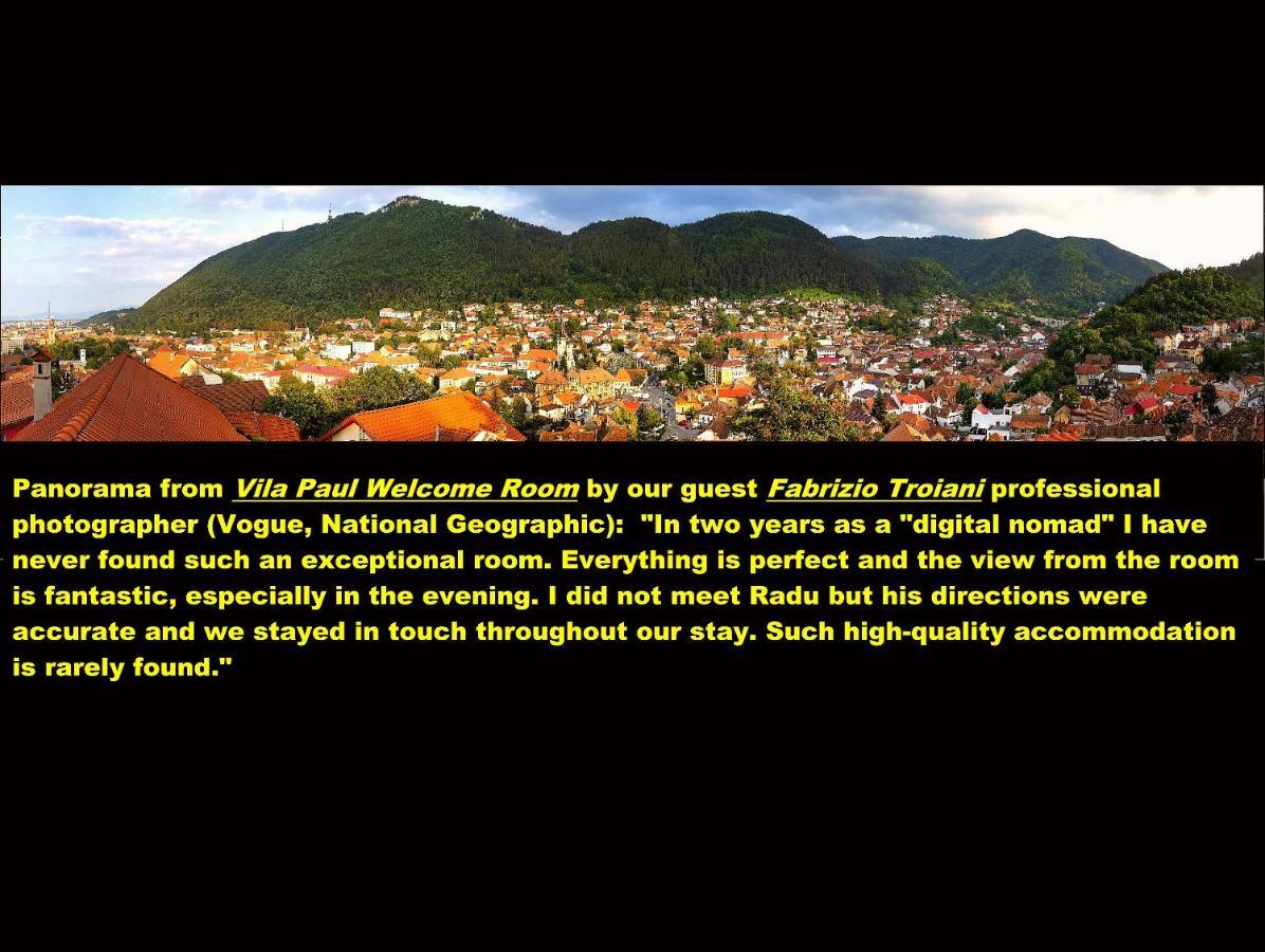Vila Paul Best Paronamic View Over Medieval Historical Centre בראשוב מראה חיצוני תמונה